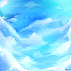 Sky painting Sky painting